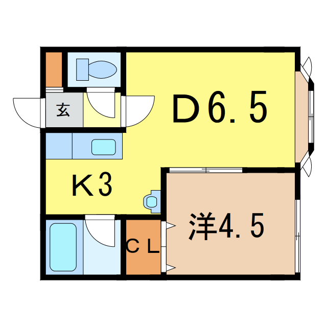 プレキャトランIIの間取り