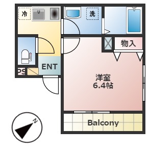 T-flat川越の間取り