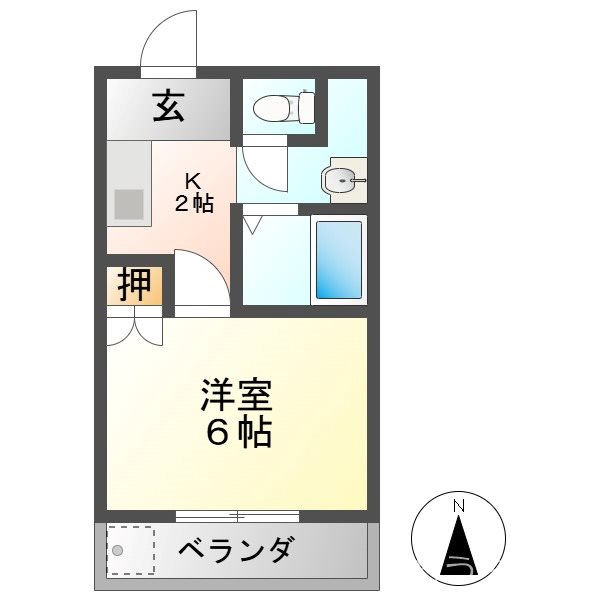 トーゴーハイツの間取り