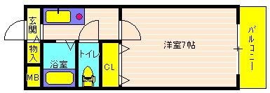 サンシャ2の間取り