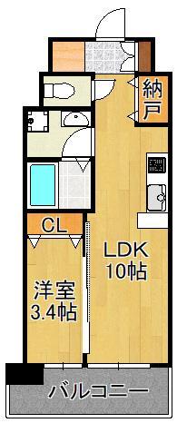 ザ・レジデンス黒崎駅南の間取り