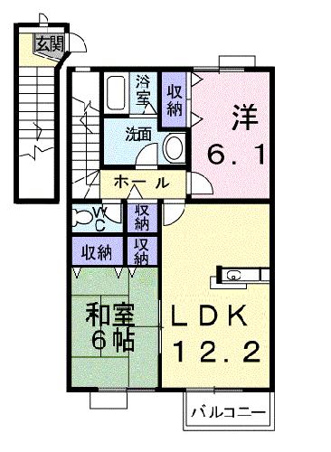 スターアリスIIの間取り