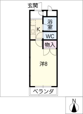 ＨＫマンション野並の間取り