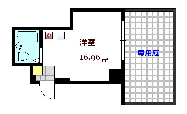 ダイアパレス舟入中の間取り