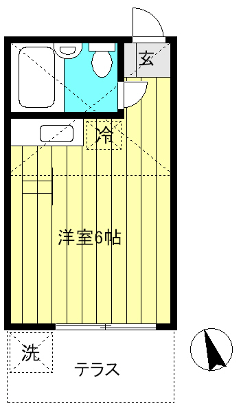 【JOY　HOUSEの間取り】