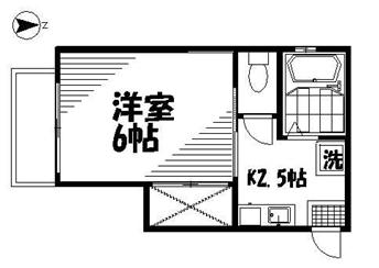 ハイホームKの間取り