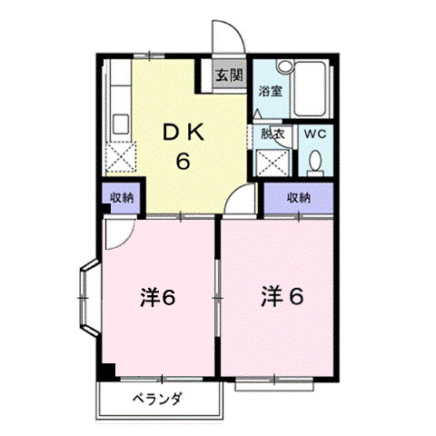 エルディム和の間取り