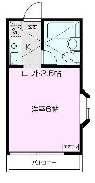 ハイムジュネスの間取り