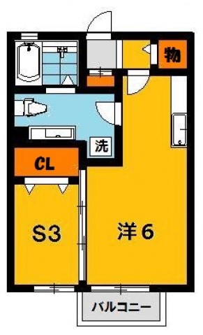 セジュールグリーン雅の間取り