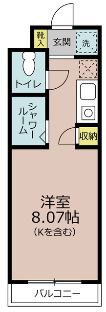 N.S.ZEAL東別院中駒ビルの間取り