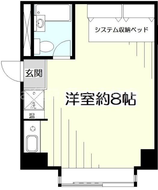 世田谷区砧のマンションの間取り