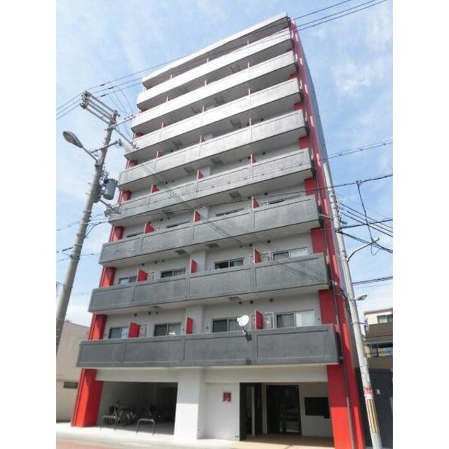 【大阪市阿倍野区松虫通のマンションの建物外観】