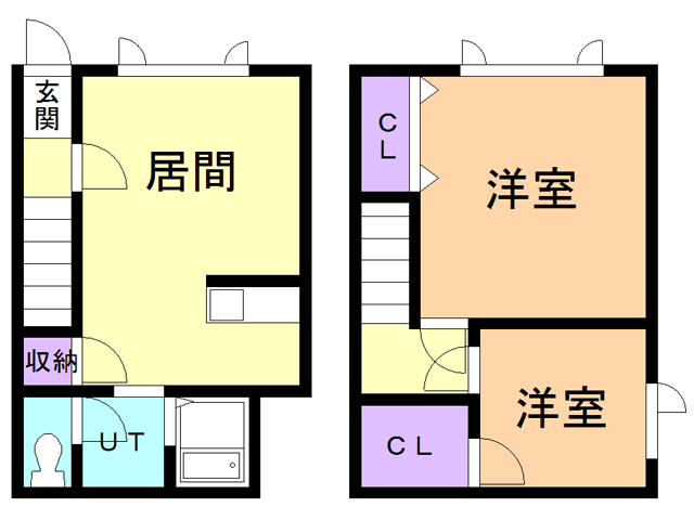 フレンド美園の間取り