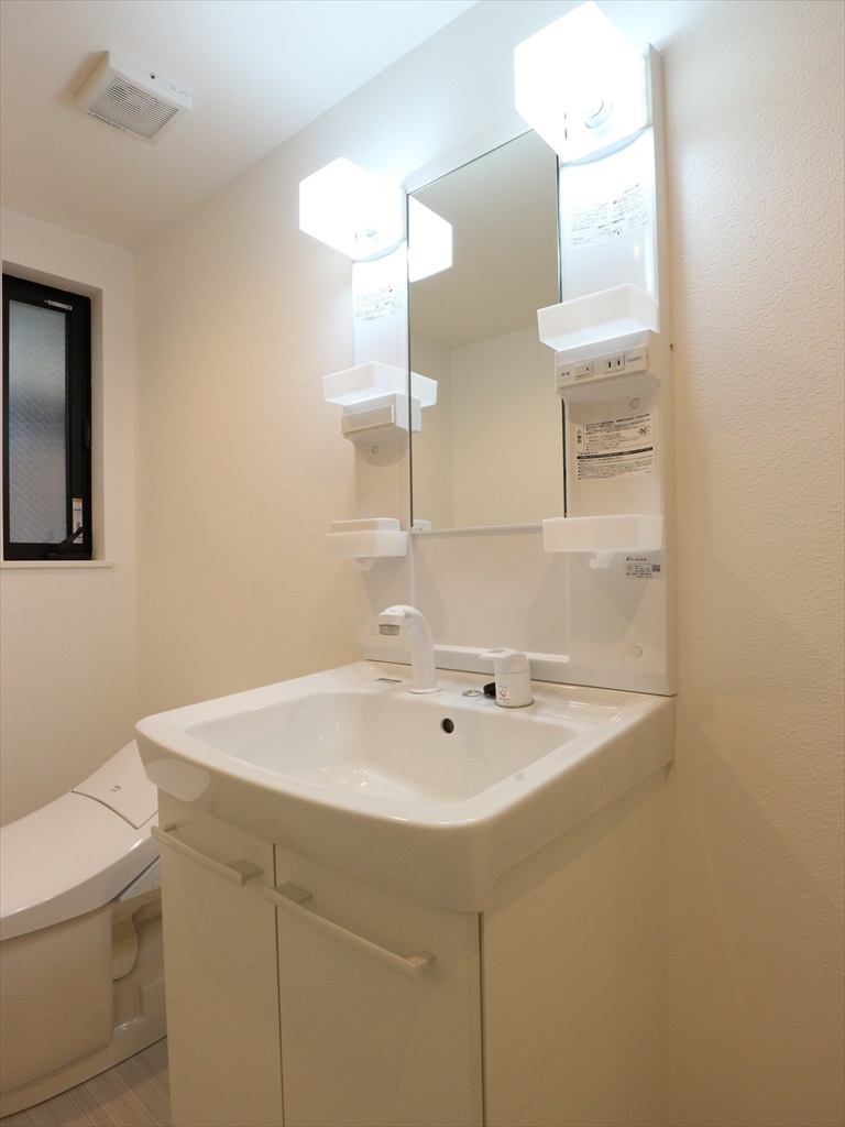 洗面設備　当社管理物件。初期費用が相場の半分以下でネットも無料。