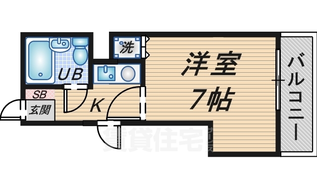 パレロイヤル三番館の間取り