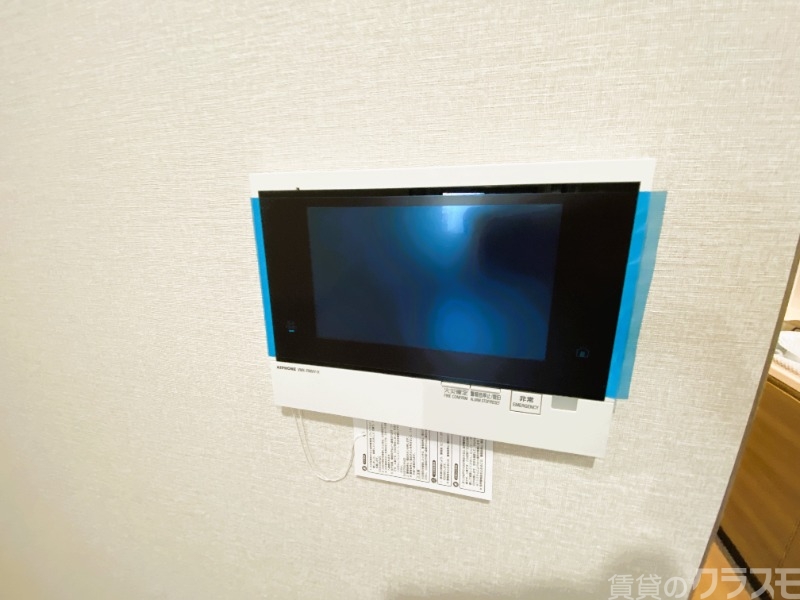 セキュリティ　モニター付きインターホン完備！