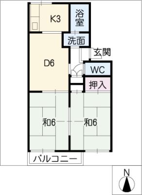 ホワイエはせがわの間取り