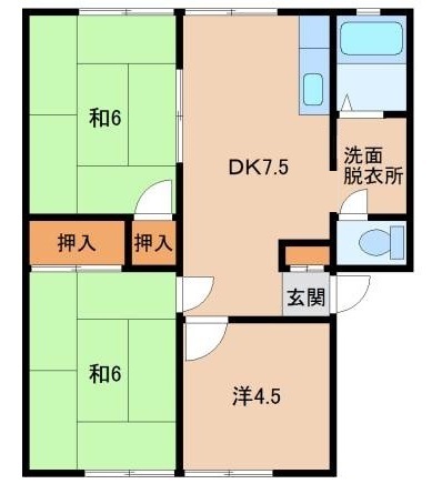 グリーンヒル九度山Iの間取り