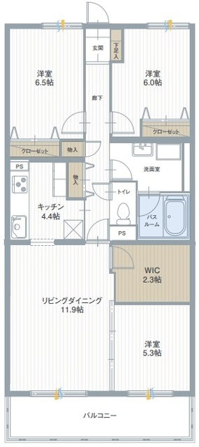 PLENDY蕨の間取り