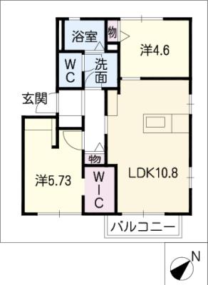 オデッセイ島田の間取り