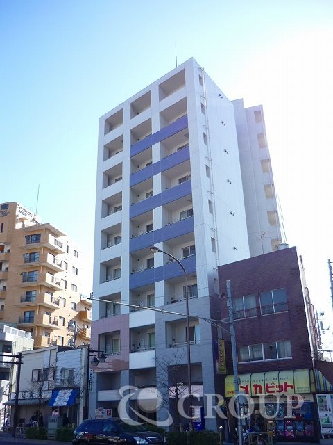 【板橋区大山西町のマンションの建物外観】