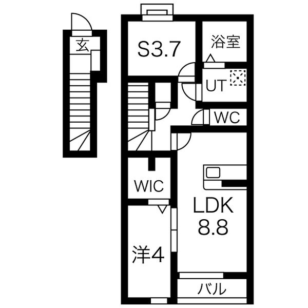 クロノスの間取り