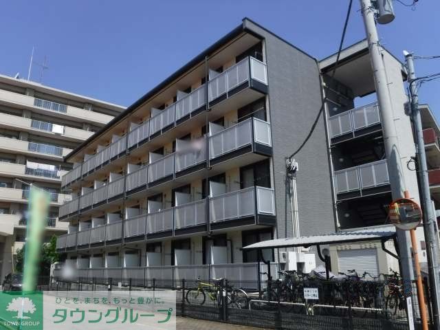 柏市豊町のマンションの建物外観