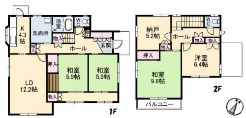 【倉敷市福島のその他の間取り】