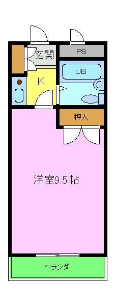 エクセレント羽衣の間取り