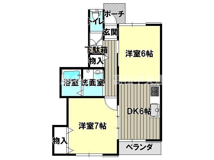 サンガーデン多度津１号地の間取り