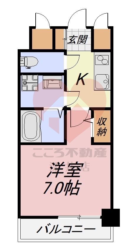 S-RESIDENCE堺市駅前の間取り