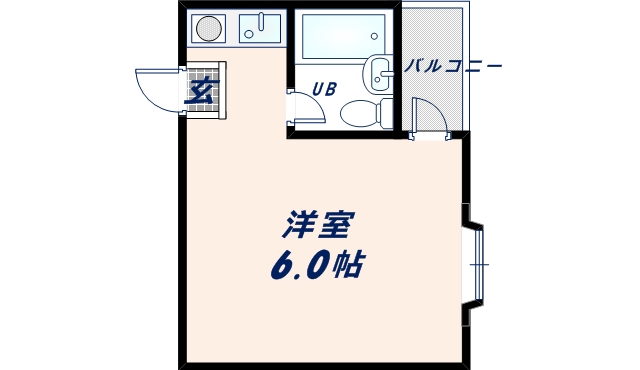 オズハイツ中川の間取り