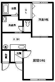 ラフレーズ大町の間取り