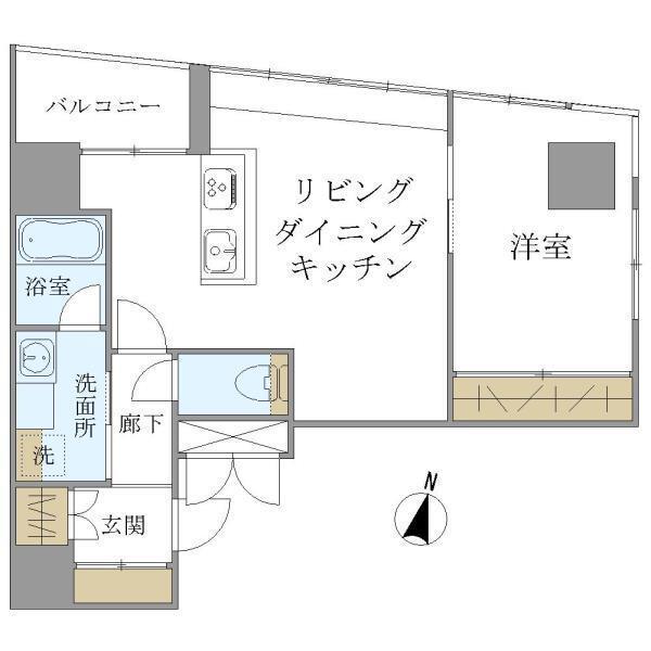 アラモードグラン御池の間取り