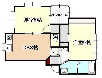 ガーデンハウス５の間取り