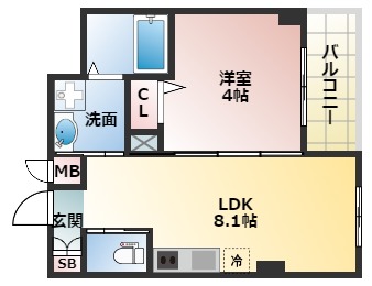 FDS VALORの間取り