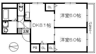 ピュール西の丘の間取り