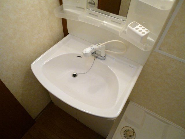 洗面設備　シャンプードレッサーの独立洗面台です。