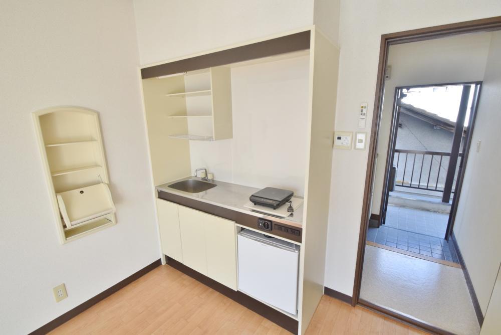 キッチン　簡単な調理なら充分です♪