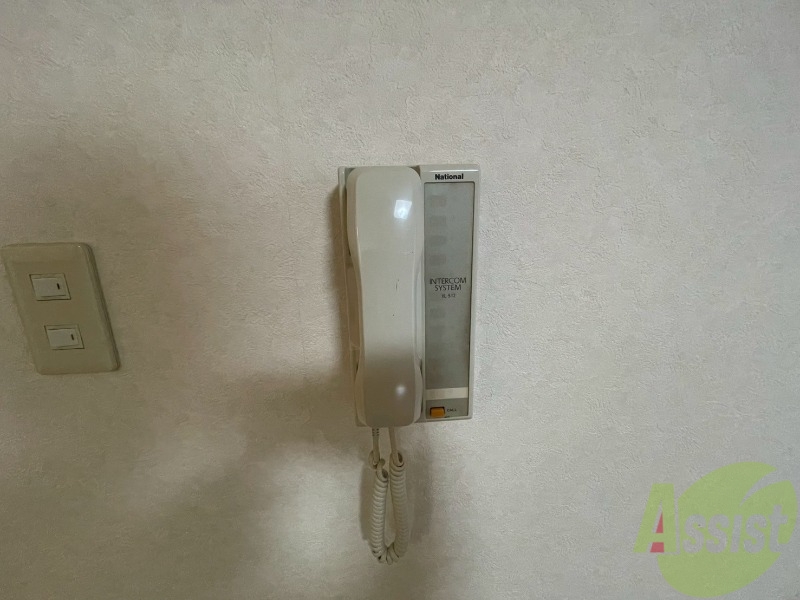 セキュリティ　インターホンは通話ができるので急な訪問があっても安心です