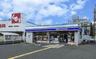 コンビニ　ローソン　東豊中町五丁目店（コンビニ）まで207m