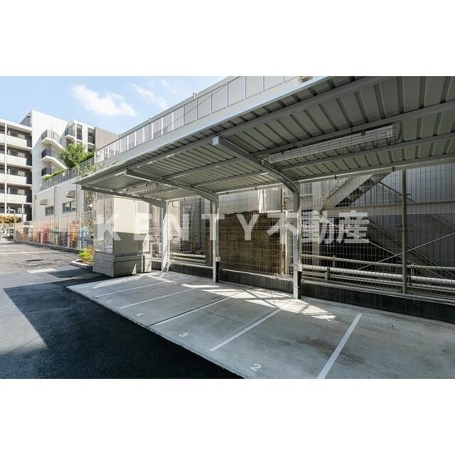 その他共有部分　バイク置場2025年4月撮影