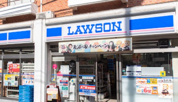 コンビニ　ローソン 不動前店（コンビニ）まで153m