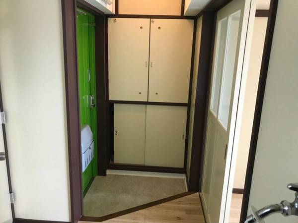 玄関　ビレッジハウスの同一物件・同一タイプの間取りの写真です