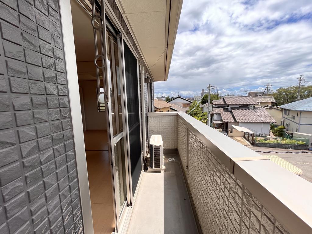 バルコニー　反転タイプのお部屋になります