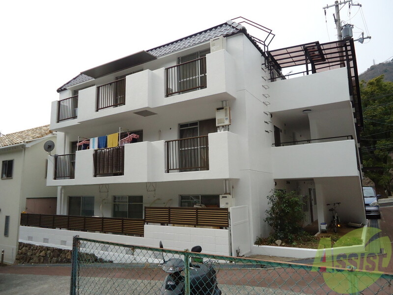 建物外観　灘区鶴甲「ユニーブル六甲南棟」