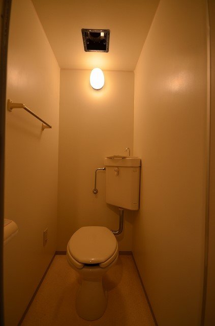トイレ　同物件別号室の写真です。