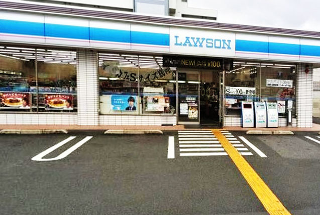 コンビニ　ローソン 天神川八条店（コンビニ）まで388m