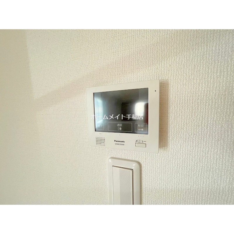 セキュリティ　モニター付きインターホン♪
