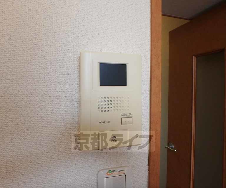 セキュリティ　モニター付きで安心。